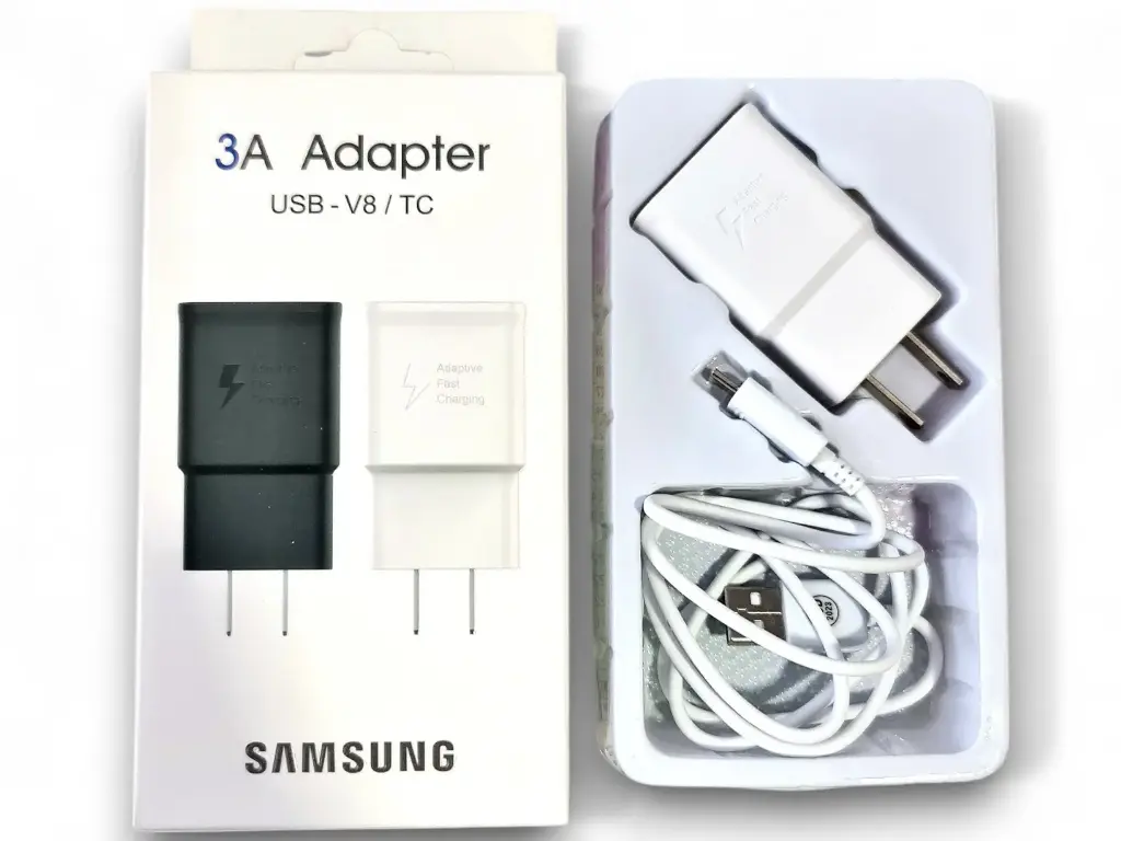 Cargador de samsung 3A v8